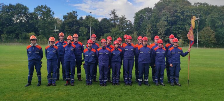 Presseinformation 19/2022 Jugendfeuerwehr besteht Leistungsspange