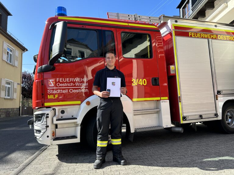 Verstärkung für die  Einsatzabteilung