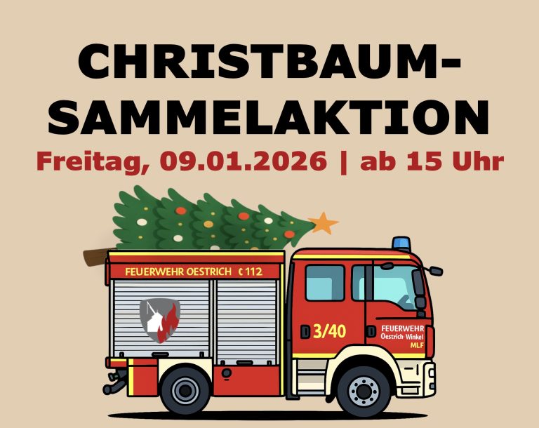 Christbaumsammelaktion am 09.01.2026 ab 15 Uhr